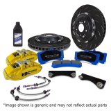 EBC Racing 14-19 BMW M3 F80/F82/F87 3.0T Yellow Apollo-4 380mm Rotors Front Big Brake Kit thumbnail 1