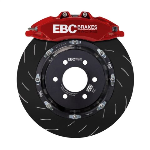 EBC Racing 13-22 Volkswagen Golf GTI MK7/MK8 2.0T Red Apollo-6 Front Right Caliper thumbnail 2
