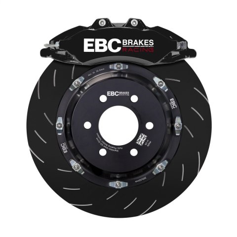 EBC Racing 14-19 BMW M3 F80/F82/F87 3.0T Black Apollo-6 Front Right Caliper thumbnail 2