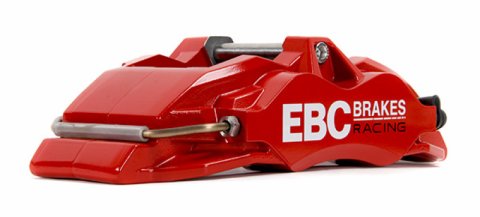 EBC Racing 14-19 BMW M3 F80/F82/F87 3.0T Red Apollo-6 Front Left Caliper thumbnail 4