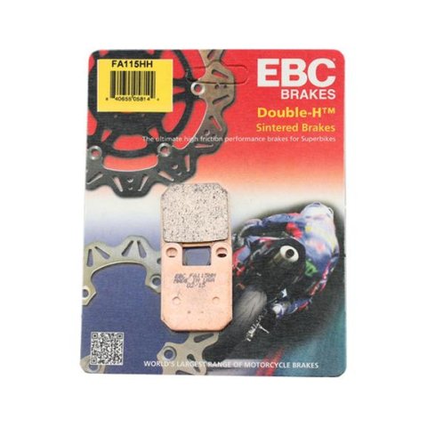 EBC 2005 Gas-Gas EC 50 Boy Air Cooled Front Left Sintered HH Brake Pads thumbnail 2