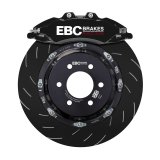 EBC Racing 17-22 Honda Civic Type-R (FK8) Black Apollo-6 Front Left Caliper thumbnail 2
