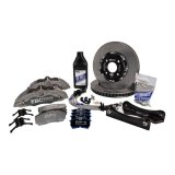 EBC Racing 2006 BMW 1-Series Supercup Anodized Apollo-4 Calipers 330mm Rotors Front Big Brake Kit thumbnail 1