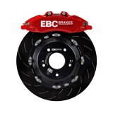 EBC Racing 2023+ Nissan 400Z Red Apollo-6 Calipers 355mm Rotors Front Big Brake Kit thumbnail 6
