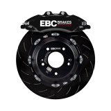 EBC Racing 92-05 BMW 3-Series E36/E46 Black Apollo-6 Calipers 355mm Rotors Front Big Brake Kit thumbnail 6