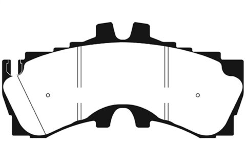 EBC 2018+ Lexus LC500 5.0L Redstuff Front Brake Pads thumbnail 1