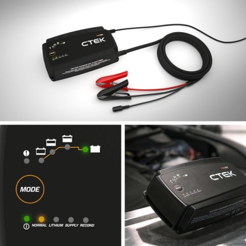 CTEK PRO25S Battery Charger - 50-60 Hz - 12V thumbnail 1