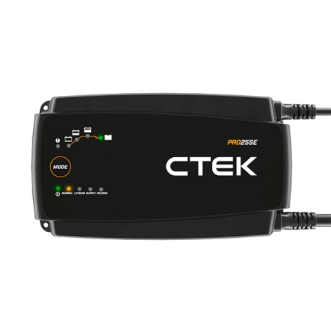 CTEK PRO25S Battery Charger - 50-60 Hz - 12V thumbnail 4