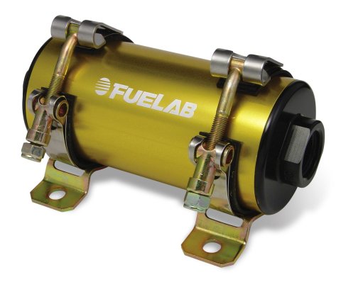 Fuelab Prodigy High Pressure EFI In-Line Fuel Pump - 1500 HP - Gold thumbnail 1