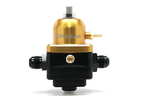 Fuelab 529 Electronic EFI Adjustable FPR (1) -6AN In (1) -6AN Return - Gold