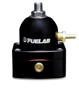Fuelab 535 EFI Adjustable Mini FPR 90-125 PSI (2) -6AN In (1) -6AN Return - Black thumbnail 2