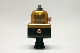 Fuelab 555 Carb Adjustable FPR Blocking 4-12 PSI (1) -8AN In (2) -8AN Out - Gold thumbnail 2