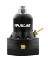 Fuelab 565 TBI Adjustable FPR 10-25 PSI (2) -10AN In (1) -10AN Return Max Flow Bypass - Black thumbnail 2