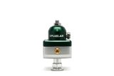 Fuelab 575 High Pressure Adjustable Mini FPR Blocking 25-65 PSI (1) -6AN In (2) -6AN Out - Green thumbnail 1