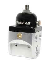 Fuelab 585 Carb Adjustable 4 Port FPR Blocking 2-4 PSI (2) -10AN In (4) -6AN Out thumbnail 2