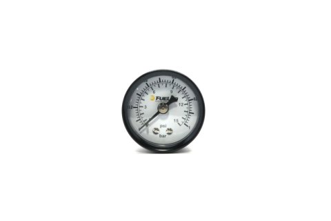 Fuelab 1.5in Carb Fuel Pressure Gauge - Range 0-15 PSI (Dual Bar/PSI Scale) thumbnail 2