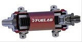 Fuelab 858 In-Line Fuel Filter Long -10AN In/Out 40 Micron Stainless w/Check Valve - Black thumbnail 1