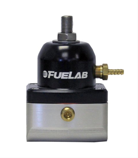 Fuelab Diesel Velocity Series Adjustable FPR Large Seat 10-25 PSI (1) -10AN In (1) -10AN Out