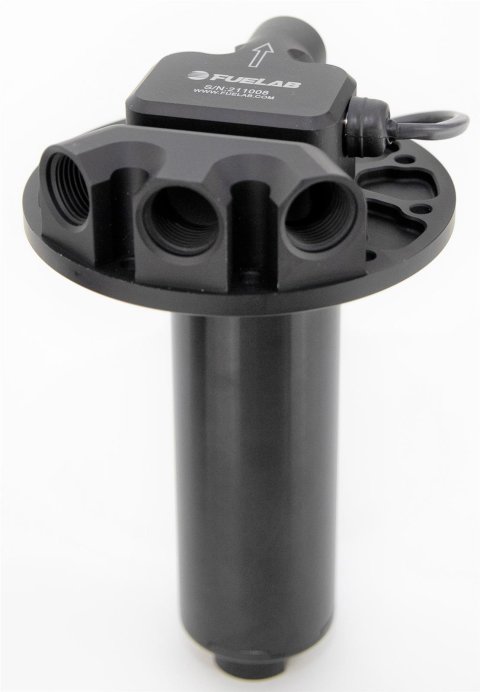 Fuelab High Efficiency EFI 1250 HP SAE Plate Mount Brushless Screw Pump - 500 LHP