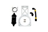 Fuelab Fuel Surge Upgrade Filter Kit (Bracket/Hardware/Hose Assembly/90 Degree Fitting) - 235mm thumbnail 1
