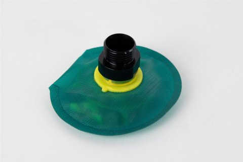 Fuelab In-Tank Fuel Sock Kit 65 Micron Nylon Mesh w/-8AN Adaptor Fitting for 484xx Series Pumps