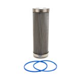 Fuelab 40 Micron Stainless Steel Replacement Element - 6in w/2 O-Rings & Instructions thumbnail 2