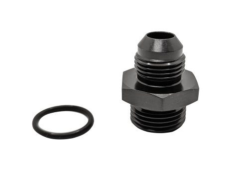 Fuelab Reducer Port Fitting -10AN ORB to -8AN 37 Flare thumbnail 1