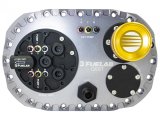 Fuelab Quick Service Surge Tank w/Bosch Lift Pump & Dual 500LPH Brushed Pumps w/Controller -Titanium thumbnail 3
