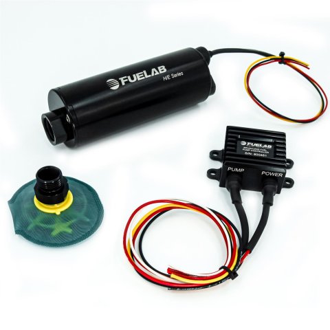 Fuelab In-Tank Twin Screw Brushless Fuel Pump Kit w/Remote Mount Controller/65 Micron - 300 LPH thumbnail 1