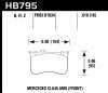 Hawk 14-17 Mercedes-Benz CLA 45 AMG Performance Ceramic Street Front Brake Pads thumbnail 8