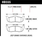 Hawk 06-10 Jeep Commander / 05-10 Grand Cherokee / 05-10 Armada / 04 Pathfinder / 04-10 Tital 5.6L / thumbnail 1
