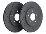 Hawk Talon 2007 Mazda CX-9 Drilled and Slotted Front Brake Rotor Set thumbnail 3