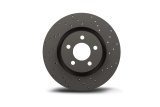 Hawk Talon 2006 Cadillac XLR Base Drilled and Slotted Front Brake Rotor Set thumbnail 8