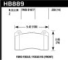 Hawk HP Plus Track Only Ferro-Carbon Brake Pads thumbnail 8