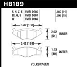 Hawk Performance Ceramic Street Brake Pads thumbnail 8