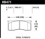 Hawk HPS Street Brake Pads thumbnail 1