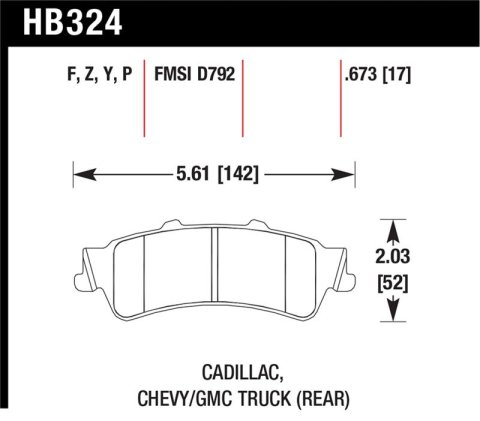 Hawk Super Duty Street Brake Pads thumbnail 1