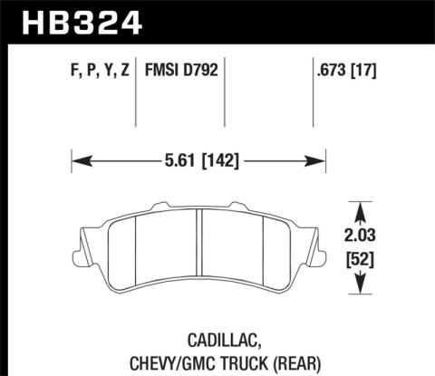 Hawk Super Duty Street Brake Pads thumbnail 7