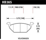 Hawk HP+ Street Brake Pads thumbnail 1