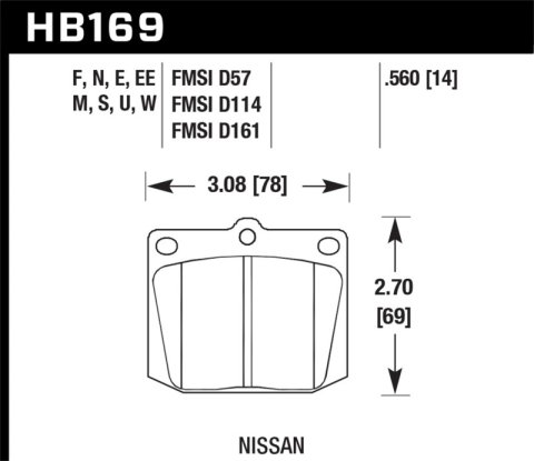Hawk HPS Street Brake Pads thumbnail 5