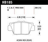 Hawk HPS Street Brake Pads thumbnail 1