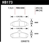 Hawk HP+ Street Brake Pads thumbnail 1