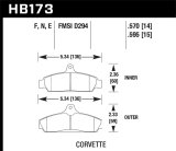 Hawk HP+ Street Brake Pads thumbnail 5