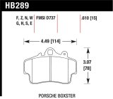 Hawk HP+ Street Brake Pads thumbnail 1
