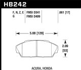Hawk HP+ Street Brake Pads thumbnail 4