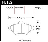 Hawk Performance Ceramic Street Brake Pads thumbnail 1