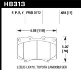 Hawk HPS Street Brake Pads thumbnail 6