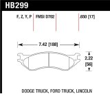 Hawk Super Duty Street Brake Pads thumbnail 1