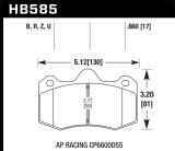 Hawk Performance Ceramic Street Brake Pads thumbnail 7