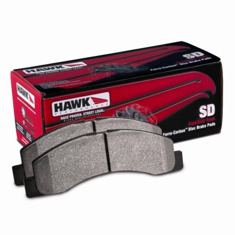 Hawk 05-09 Range Rover LR3 D1099 LTS Street Rear Brake Pads thumbnail 5